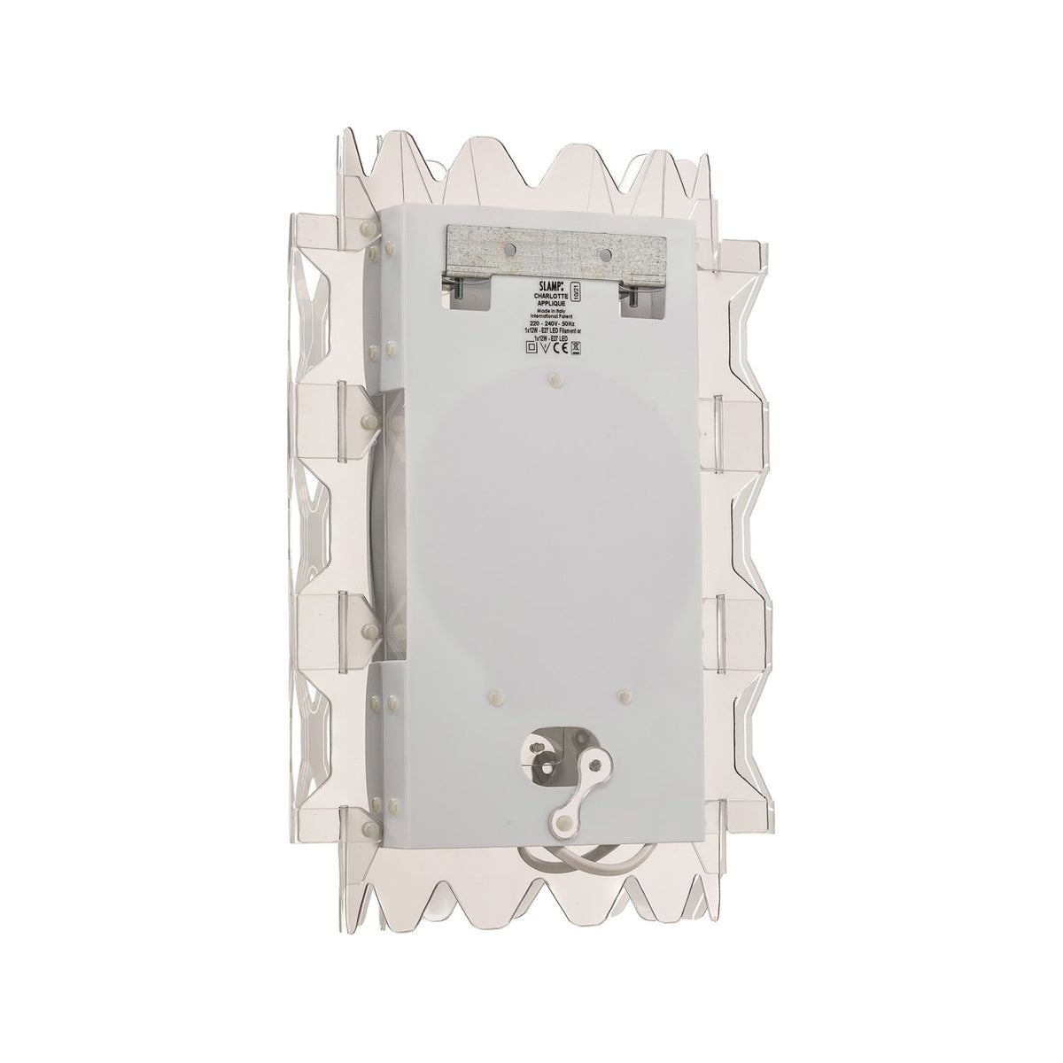 Slamp Wandleuchte Wandlampe Charlotte Weiß Wabenmuster Polymer SIEHE TEXT - 8024727079905