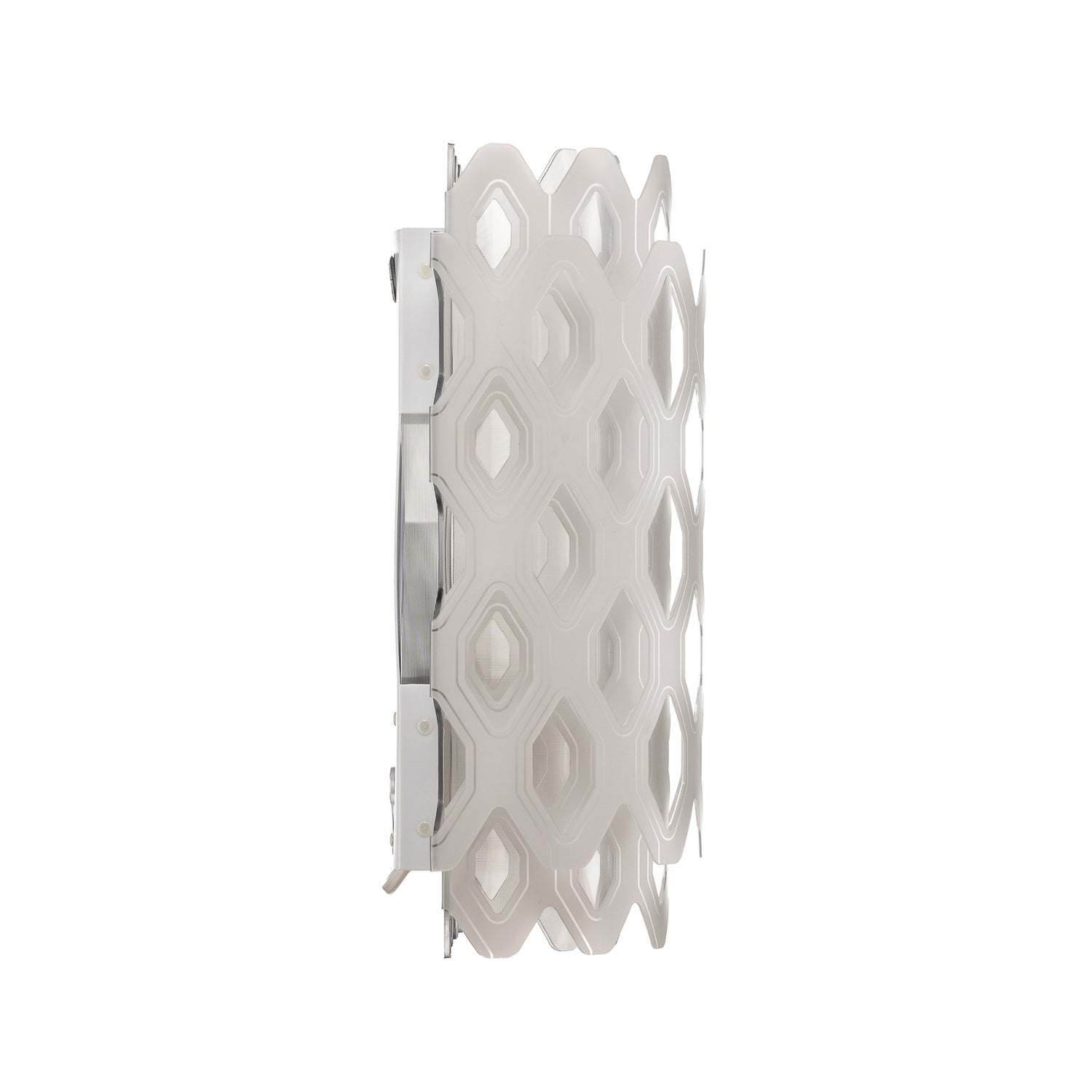 B-Ware Slamp Wandleuchte Wandlampe Charlotte Weiß Wabenmuster Polymer Siehe Text - 8024727079905