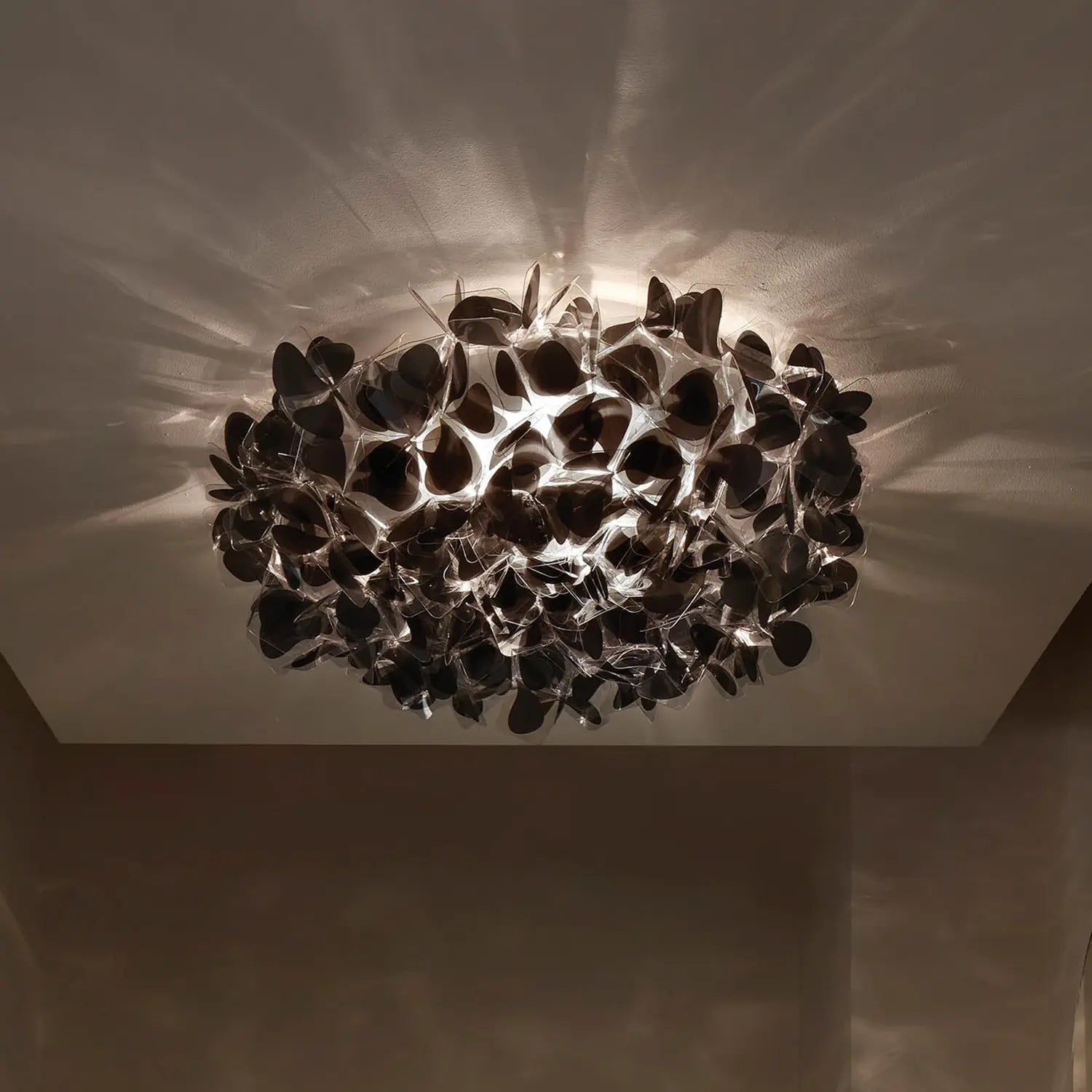 B-Ware Slamp Wandlampe Wandleuchte Clizia Mama Non Mama Schwarz Cristalflex 78cm - 8024727096896