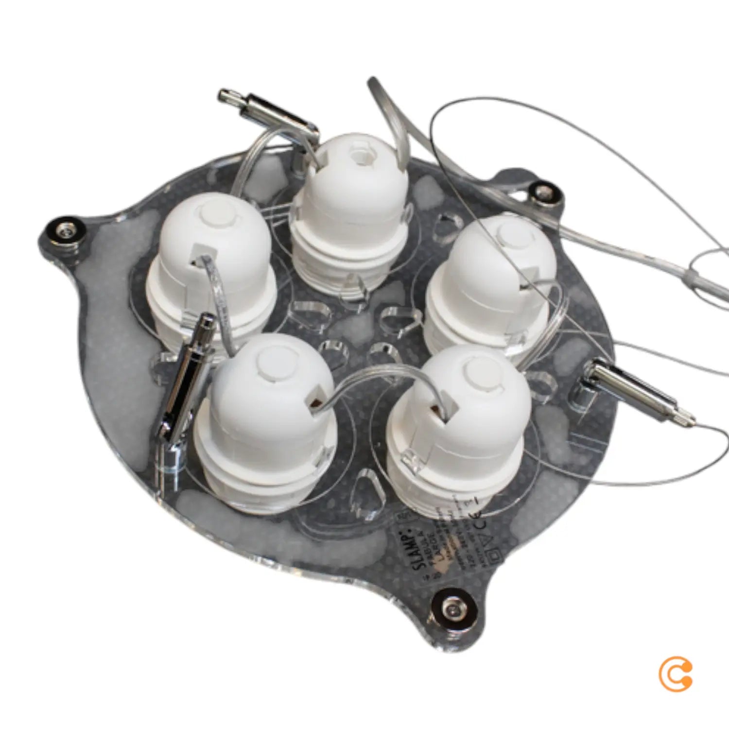 B-Ware Slamp Pendelleuchte Hängelampe Fabula Led Klar Large Lentiflex Siehe Text/Foto - 8024727073576