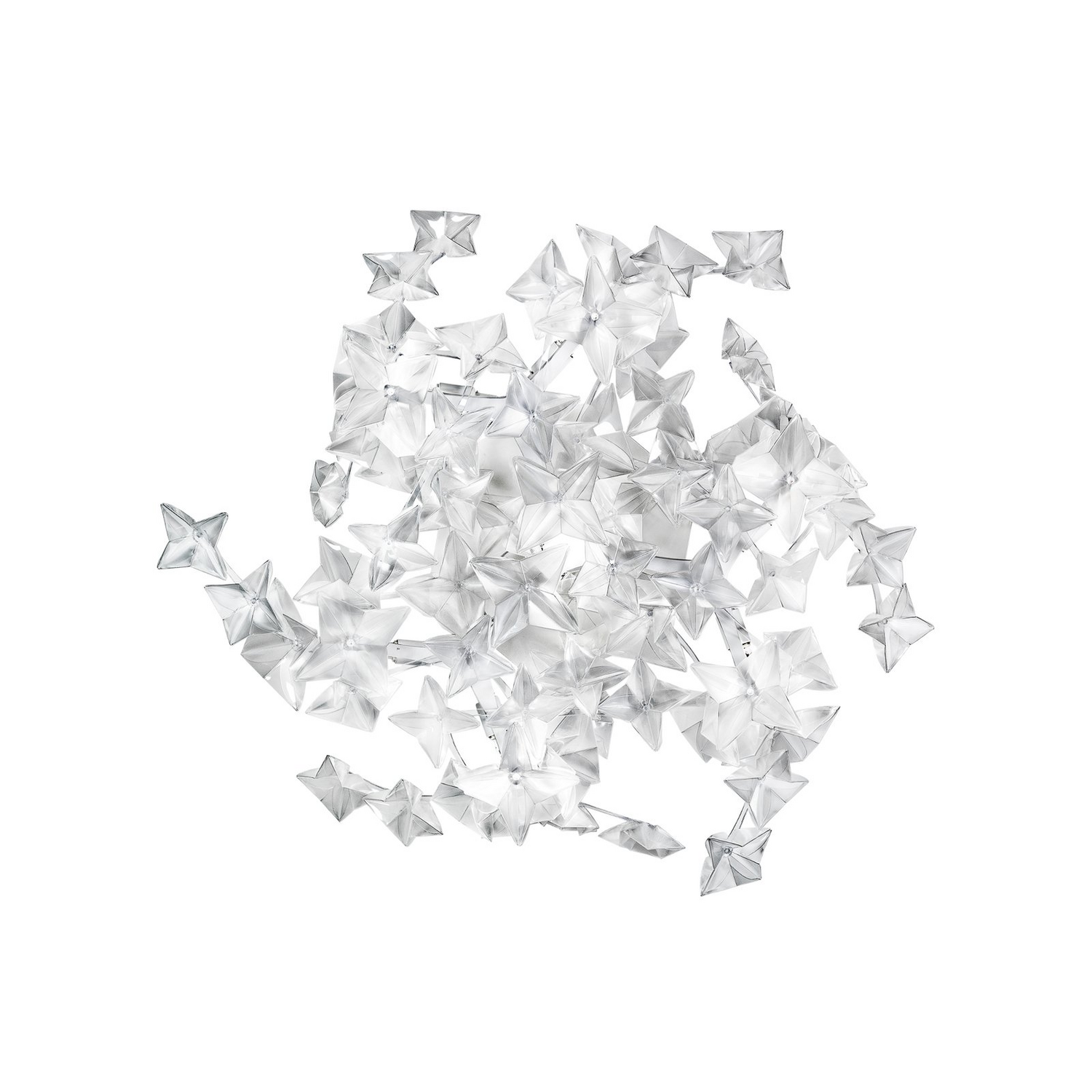 B-Ware Slamp Hanami Deckenleuchte Wandlampe Leuchte Weiß Transparent Prisma Lampe Spot - 8024727087672