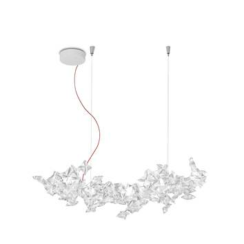 B-Ware Slamp Hanami Suspension Hängelampe Hängeleuchte Deckenlampe Lampe Rotes Kabel    - 8024727087689