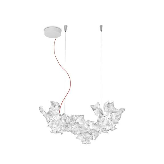 B-Ware Slamp Hanami Suspension Hängelampe Hängeleuchte Deckenlampe Lampe Rotes Kabel    - 8024727087689