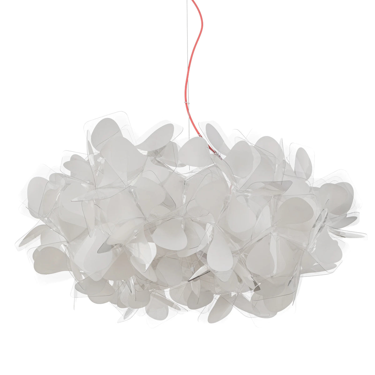 Slamp Hängeleuchte Clizia Mama Non Mama, Ø53cm, weiß/rot SIEHE TEXT/FOTO - 8503340