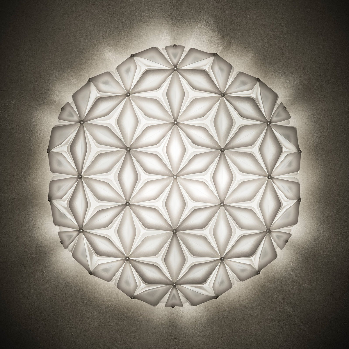 Slamp Deckenleuchte Lampe La Vie L weiß Polymer Breite 71cm E27 LED dimmbar - 8024727089010