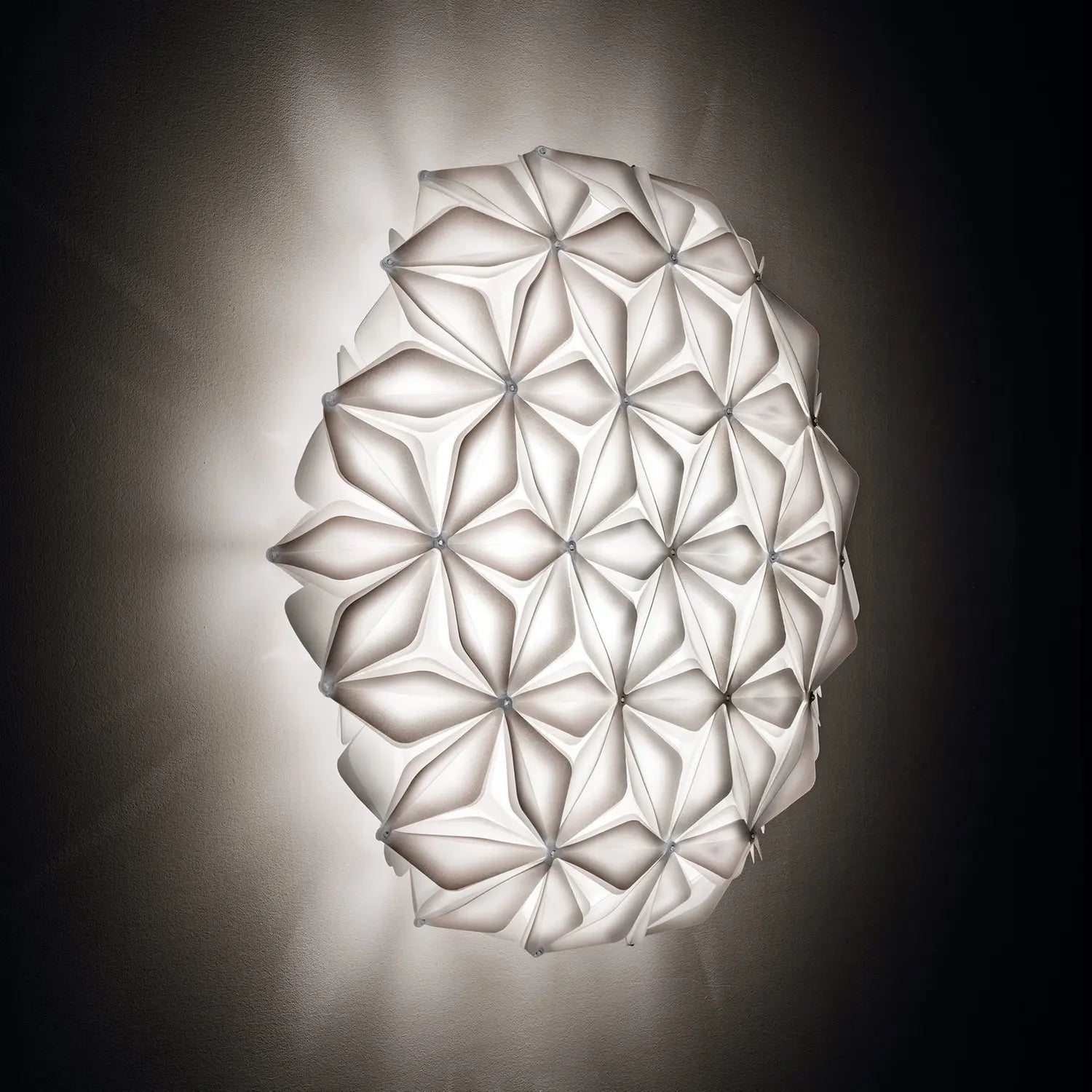 B-Ware Slamp Deckenleuchte Lampe La Vie L Weiß Polymer Breite 71cm E27 Led Dimmbar - 8024727089010