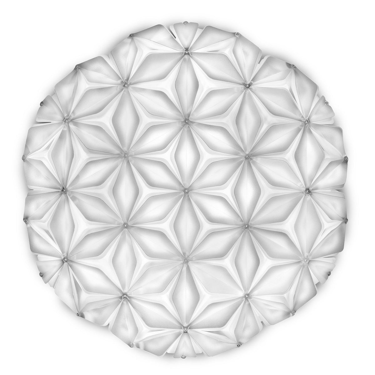 Slamp Deckenleuchte Lampe La Vie L weiß Polymer Breite 71cm E27 LED dimmbar - 8024727089010