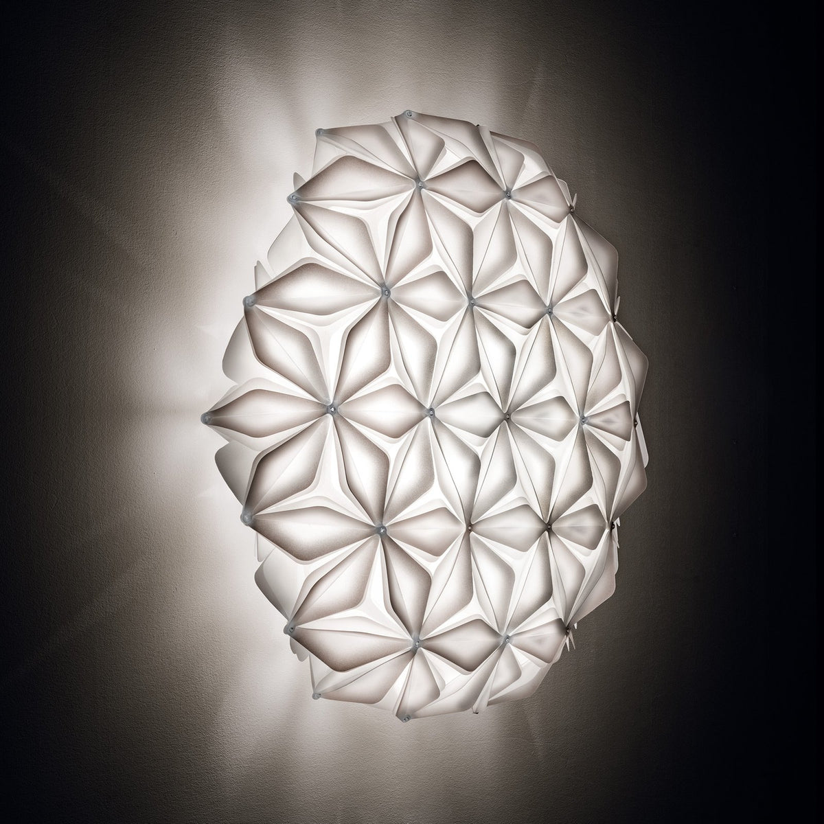 Slamp Deckenleuchte Lampe La Vie L weiß Polymer Breite 71cm E27 LED dimmbar - 8024727089010