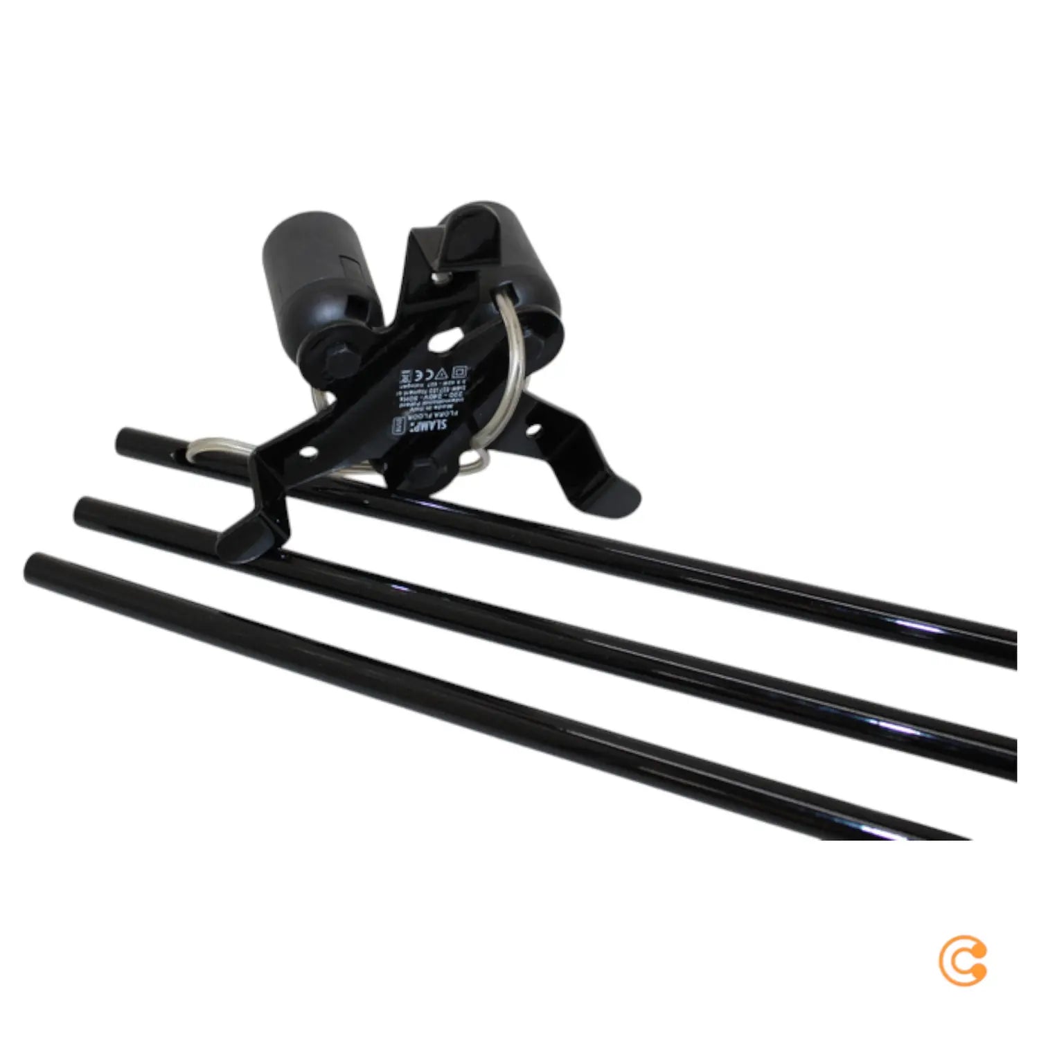 B-Ware Slamp Stehleuchte Flora Design Standlampe E27 Höhe 170 Cm Pewter Siehe Text/Foto - 8024727067803