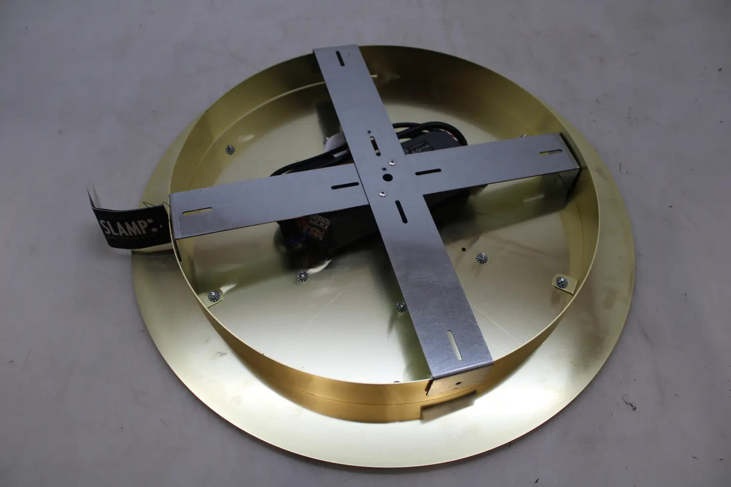 D-Ware Slamp Tulip 14 Led Hängelampe Prisma/Messing Rund Hängeleuchte Lampe Defektware - 8503943