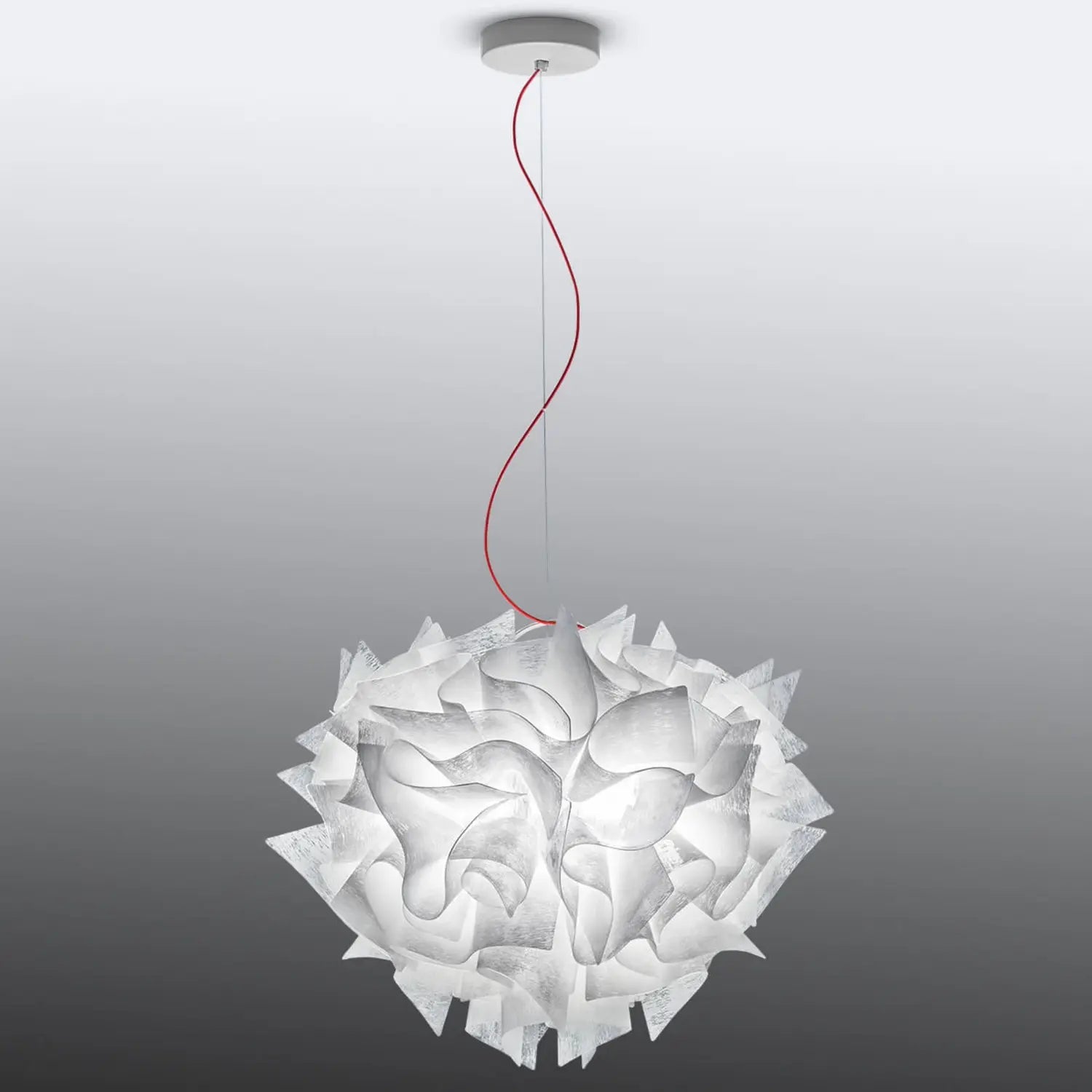 B-Ware Slamp Pendelleuchte Hängelampe Veli Couture Weiß Opalflex - 8024727073279