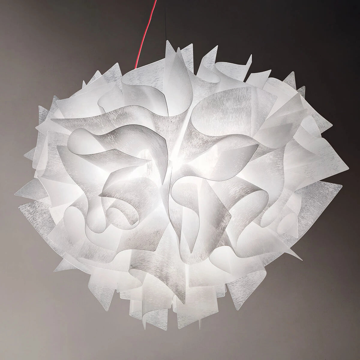 SLAMP Pendelleuchte Hängelampe Veli Couture Weiß Opalflex - 8024727073279