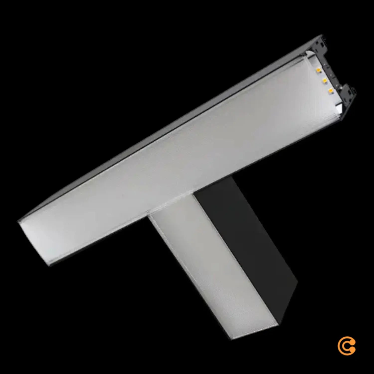 B-Ware Slc Click 349 T Stück Verbindung Led Lichtleiste Links Schwarz 1680 1820 Lm 300 - 7070938073752