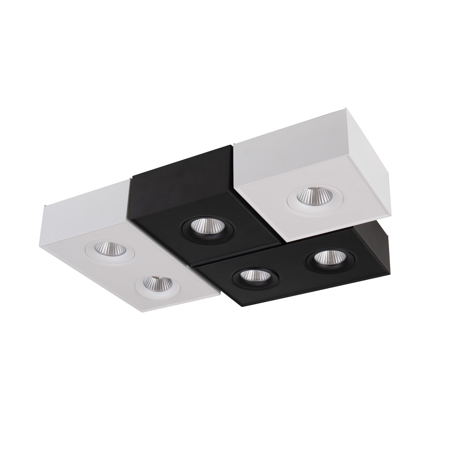 B-Ware Slc Leuchte Aufbauleuchte Deckenleuchte Led Downlight Dl04 Surface X2 Weiß 3000 K - 7070938065481