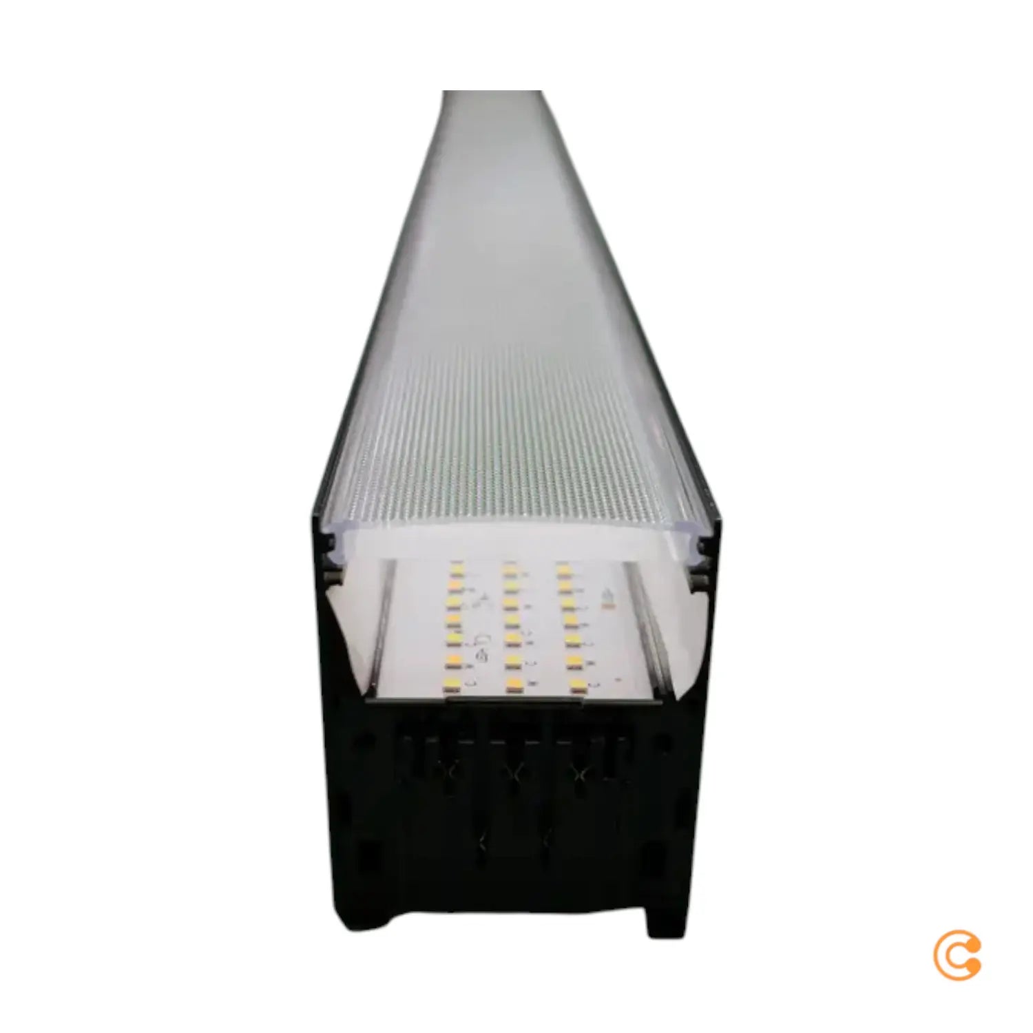 B-Ware Slc Led Deckenleuchte Panel Lampe Click Für Länge 140 Cm Schwarz Siehe Text/Foto - 7070938078597