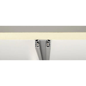 B-Ware Slv Hochvolt Schienensystem Komponente Schiene Aufbau 1phasig Silber Grau 100 Cm
