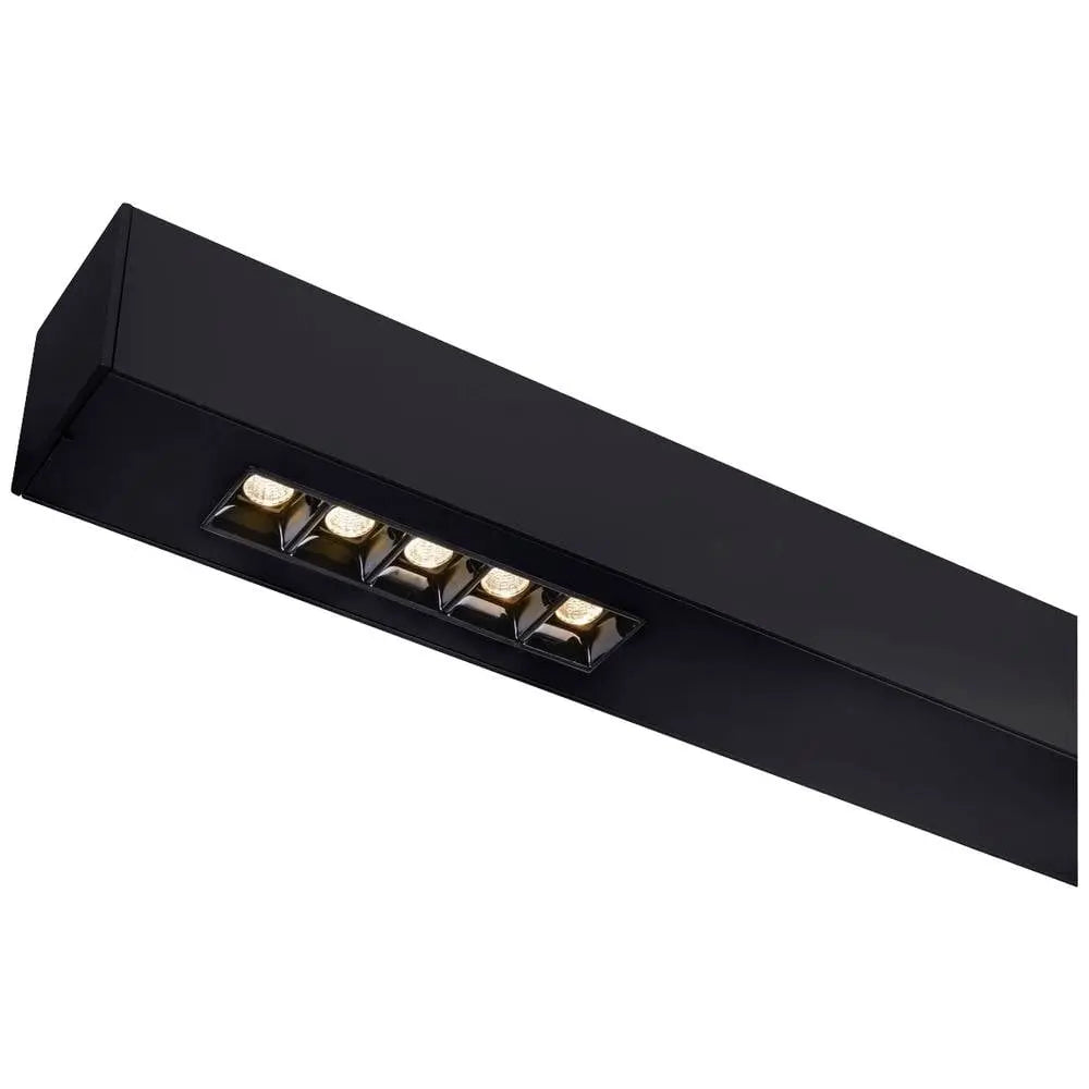 B-Ware Slv 1000686 Q Line Led Deckenleuchte Lampe Led Fest Eingebaut 46 W Schwarz - 4024163189781