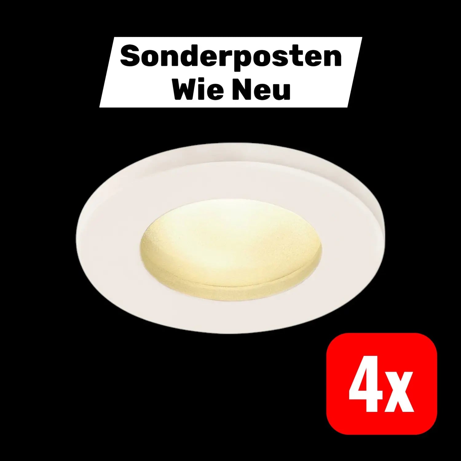 B-Ware Slv 1001165 Dolix Out Led Einbauleuchte Leuchte Lampe Deckenlampe 4 Stück - 4024163194822