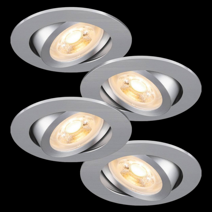 Slv 1007370 New Tria 68 Einbauleuchte Deckenlampe Led Gu10 Aluminium Rund B-Ware - 4024163276191