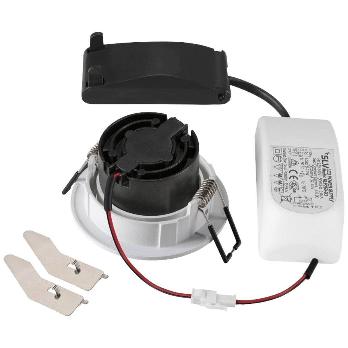 SLV LED Einbauleuchte Deckeneinbaulampe New Tria 68 Weiß Aluminium dim to warm - 4024163277440