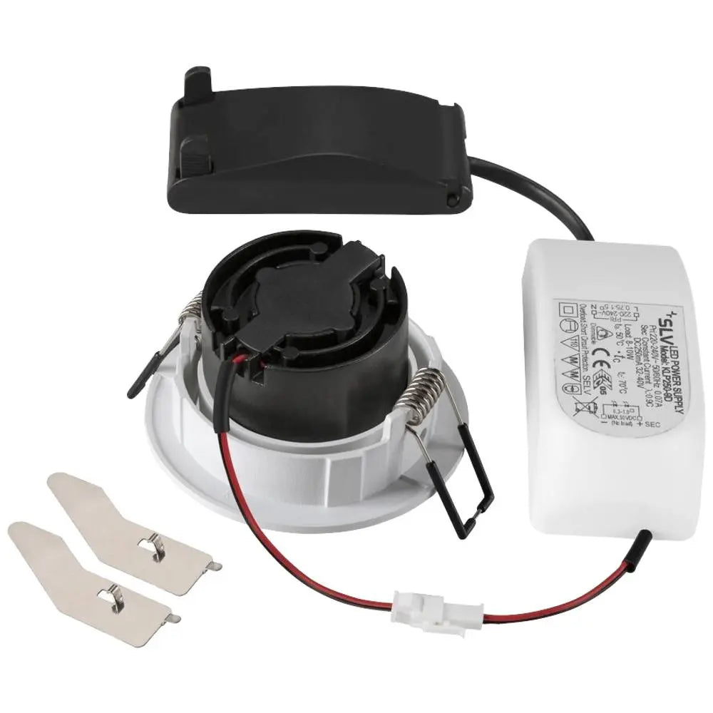 B-Ware Slv Led Einbauleuchte Deckenspot Leuchte Tria 68 Aluminium Weiß 11 W - 4024163277426