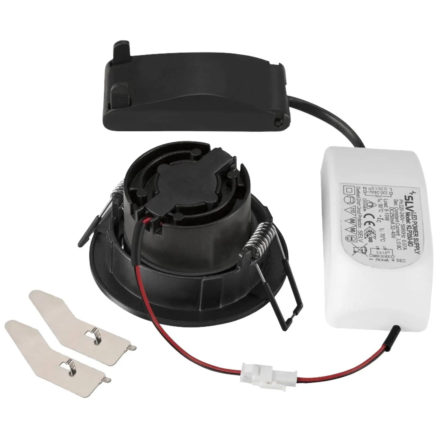B-Ware Slv 1007426 New Tria 68 Led Einbauleuchte Led 11 W Schwarz - 4024163277419