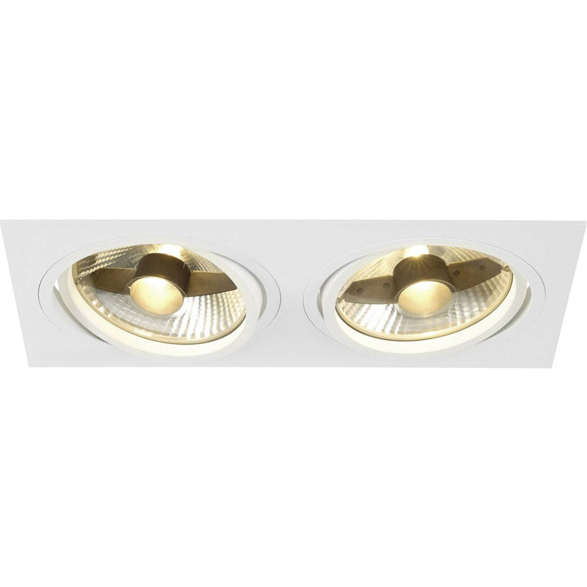 SLV Einbauleuchte Deckenspot Spot Halogen LED GU10 weiß Aluminium New Tria 1 - 4024163150378