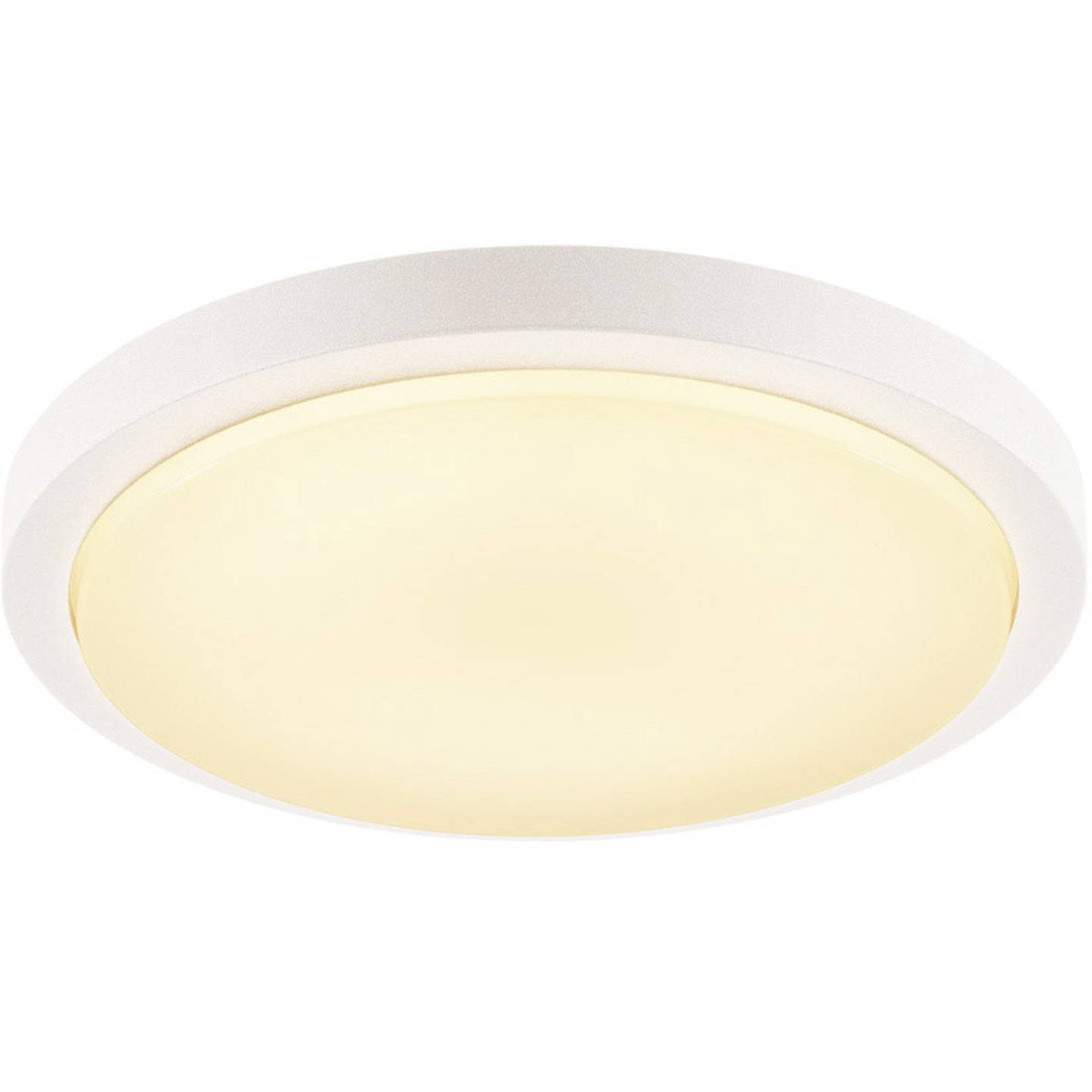 SLV Außendeckenleuchte Deckenlampe LED AINOS 18W Sensor rund weiß Warmweiß IP44 - 4024163167208
