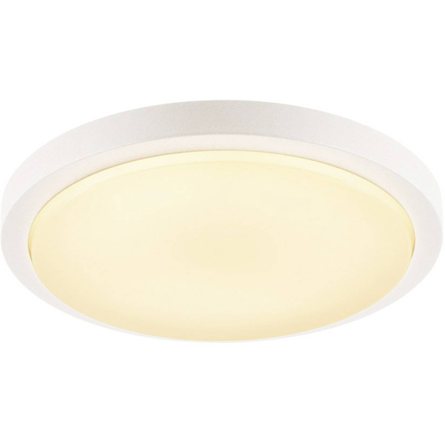 B-Ware Slv Außendeckenleuchte Deckenlampe Led Ainos 18 W Sensor Rund Weiß Warmweiß Ip44 - 4024163167208