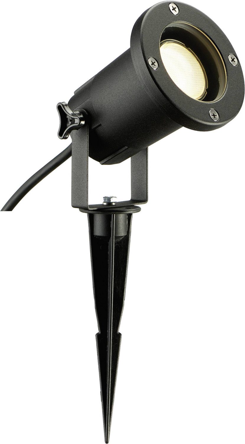 B-Ware Slv Gartenstrahler Led Energiesparlampe Gu10 11 W Nautilus Spike 227410 - 4024163107143