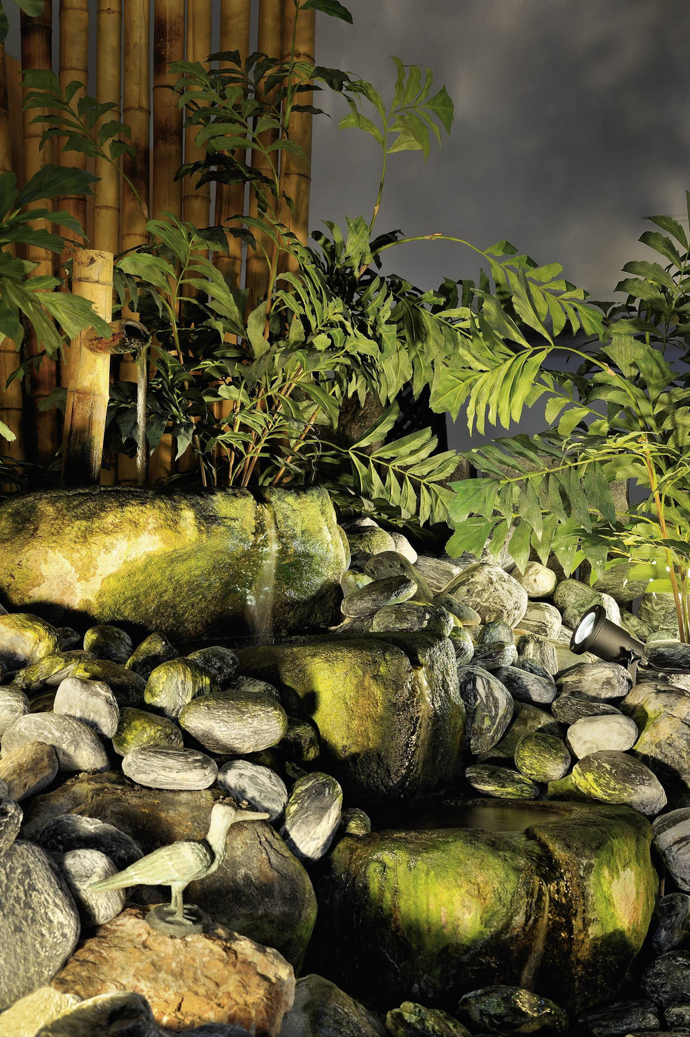 B-Ware Slv Gartenstrahler Led Energiesparlampe Gu10 11 W Nautilus Spike 227410 - 4024163107143