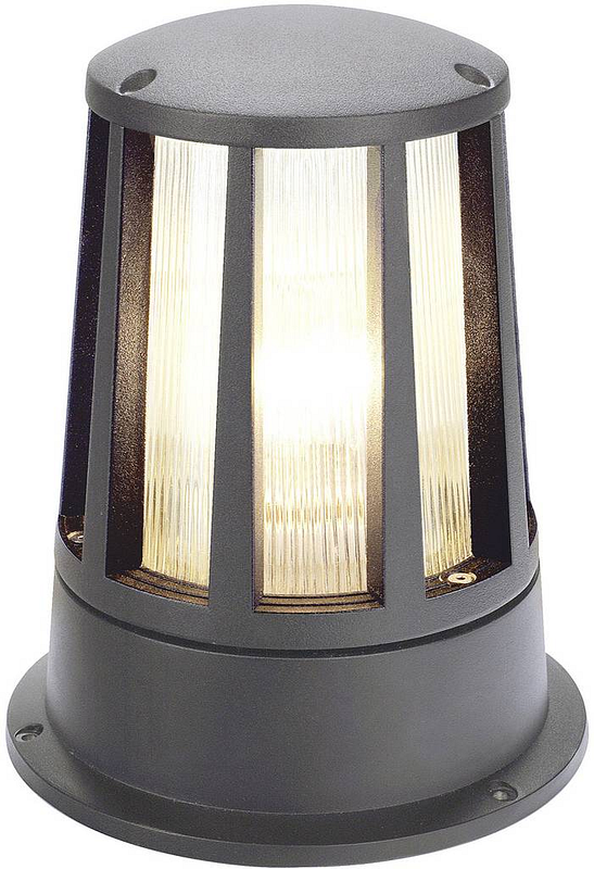 B-Ware Slv Cone 230435 Außenstandleuchte Led E27 100 W Ip54 Anthrazit - 4024163105156