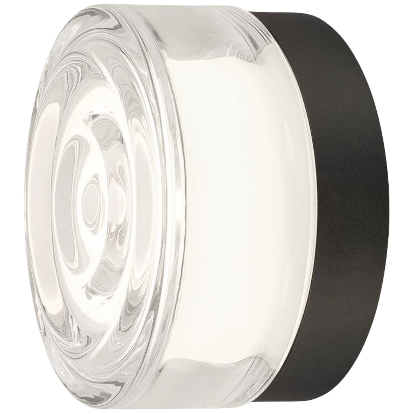 Applique murale et plafonnier Slv Cyft Wave (produit de seconde main), lampe LED, noire, IP65, à intensité variable