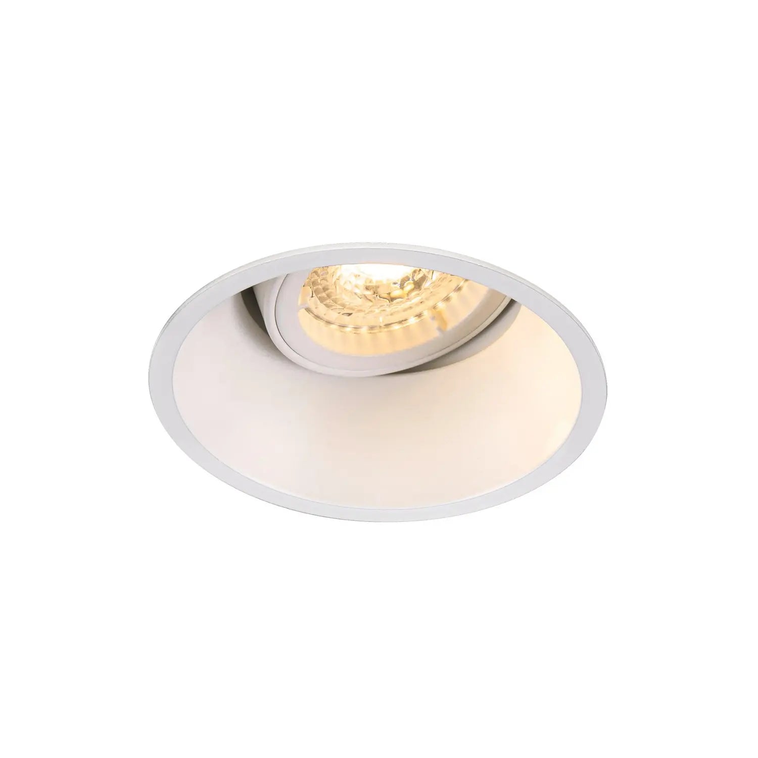 B-Ware Slv Einbaulampe Deckenspot Horn Qpar51 Weiß Aluminium Mit Clipfedern Gu10 Led - 4024163150118