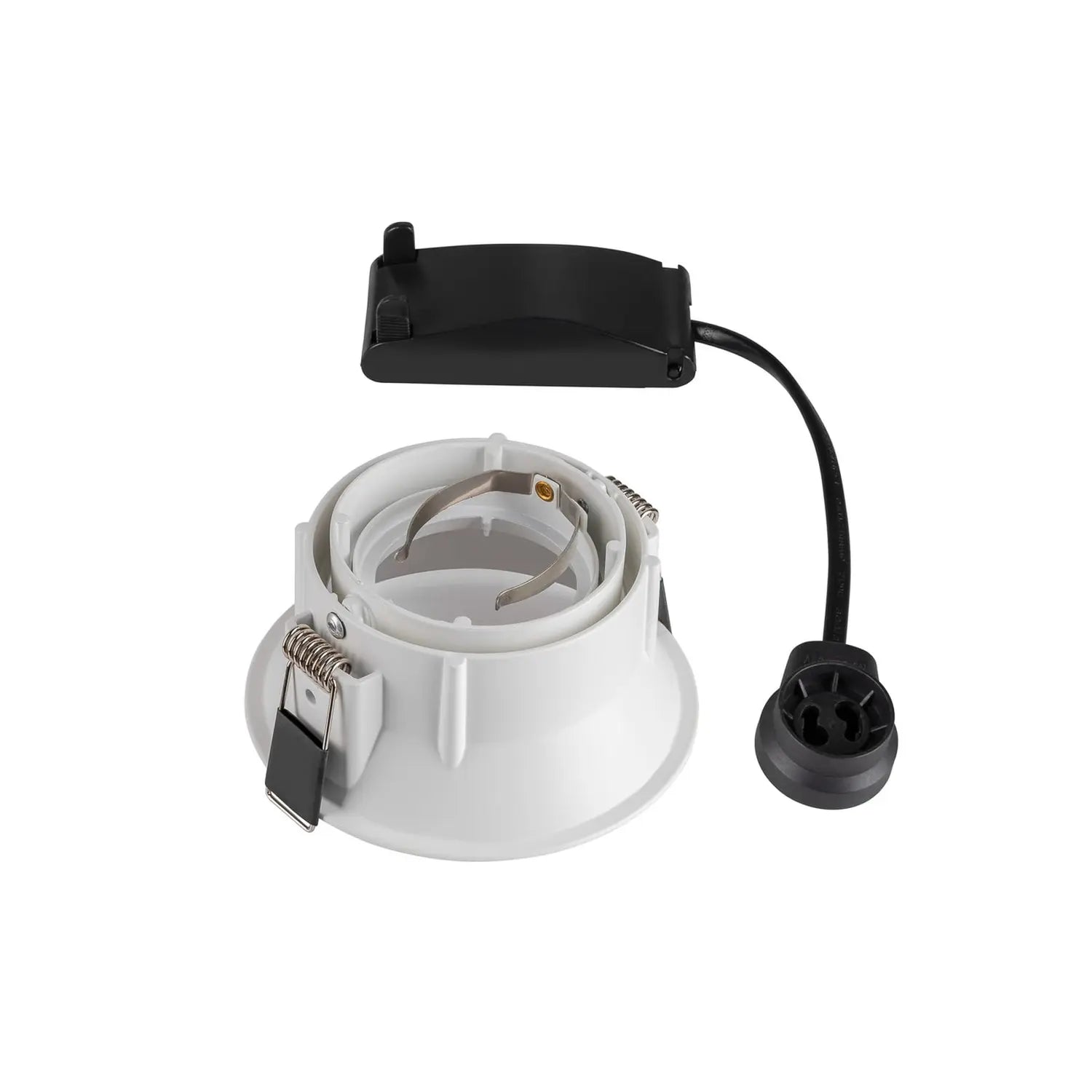 B-Ware Slv Einbaulampe Deckenspot Horn Qpar51 Weiß Aluminium Mit Clipfedern Gu10 Led - 4024163150118