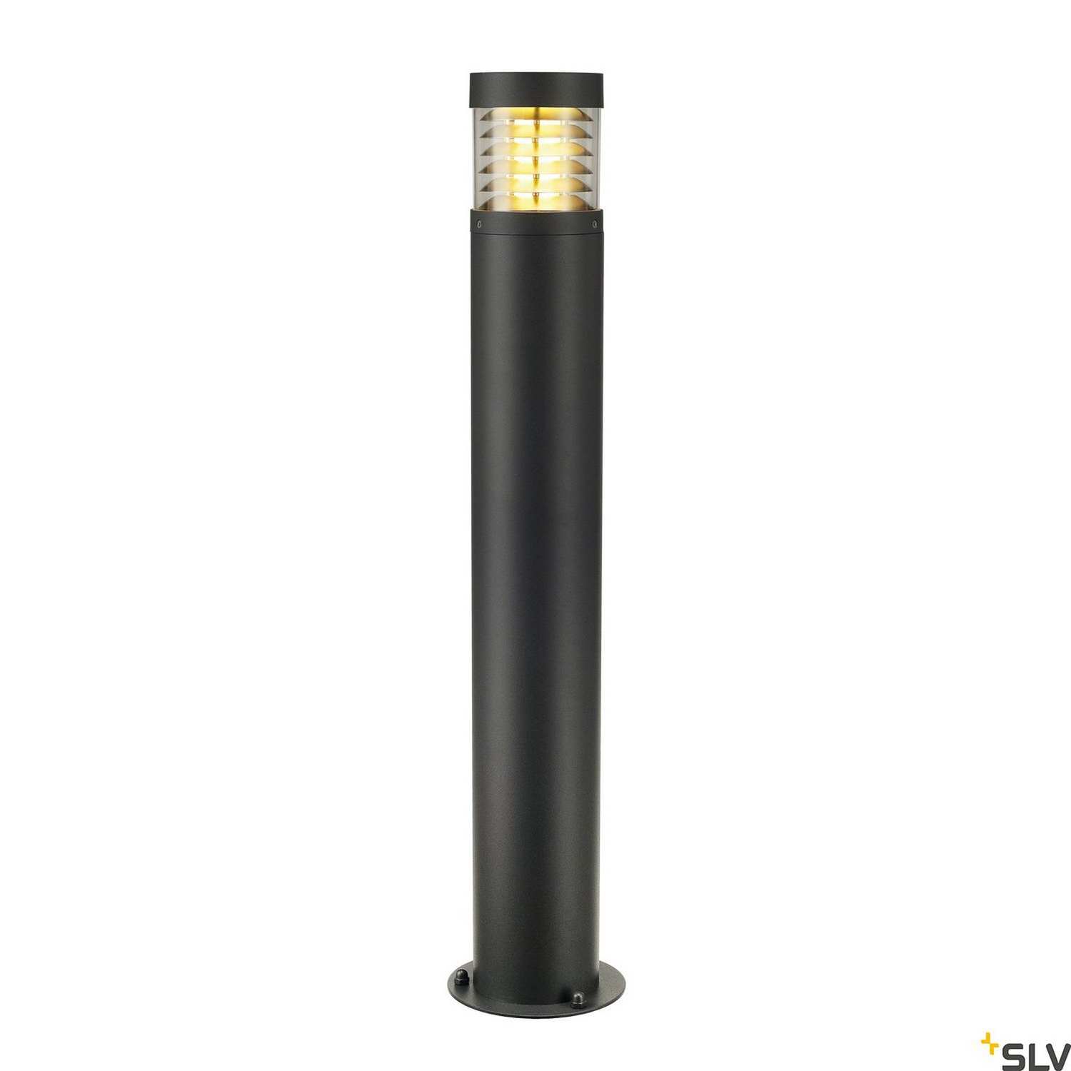 B-Ware Slv   Verlichting Terrasse Lampe F Pol Stehleuchte Licht Leuchte Pol Säule Rund - 4024163140287