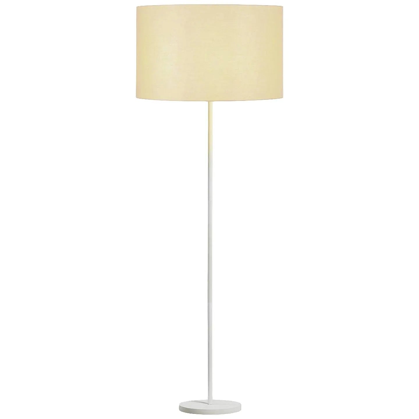 B-Ware Slv Fenda Leuchtenschirm Lampenschirm Rund Beige 455 Mm 280 Mm Schirm - 4024163168274