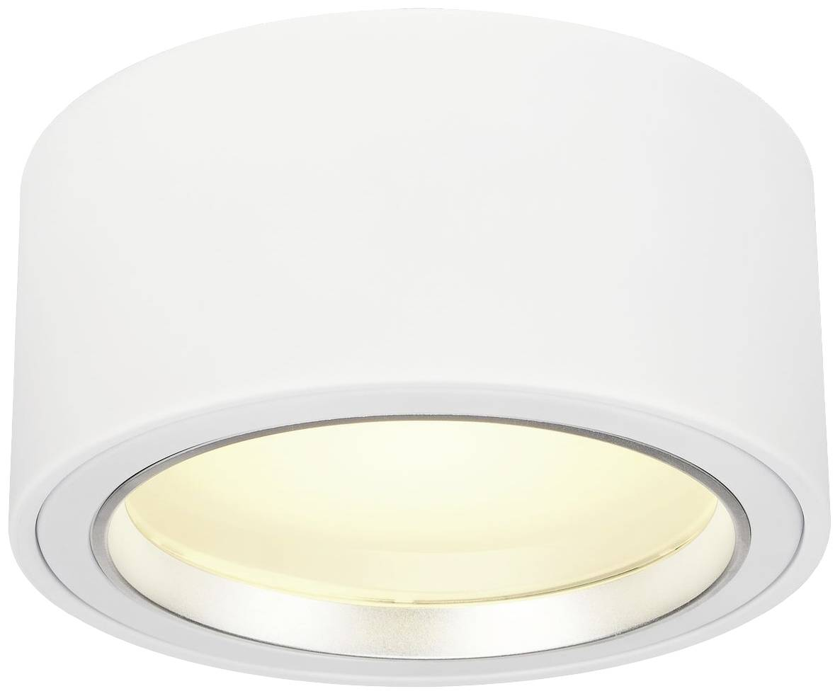 B-Ware Slv Fera Deckenleuchte Leuchte Led 3000 K Rund Warmweiß Weiß Aluminium Lampe