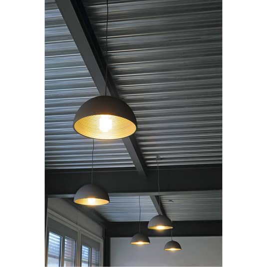 B-Ware Slv Forchini M Pd 1 Hängeleuchte Hängeleuchte Lampe Leuchte 40 W 50cm Schwarz/Gol - 4024163136976