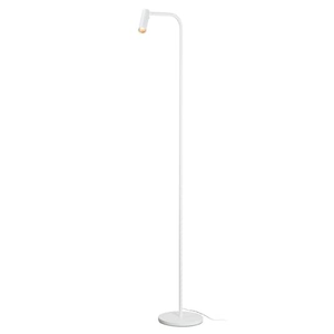 B-Ware Slv Karpo Led Stehleuchte Standleuchte Stehlampe Leseleuchte Mit Dimmer Weiß