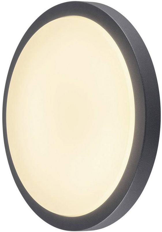 Slv Led Außendeckenleuchte Ainos 18 W Anthrazit Deckenlampe Lampe Leuchte Spot B-Ware