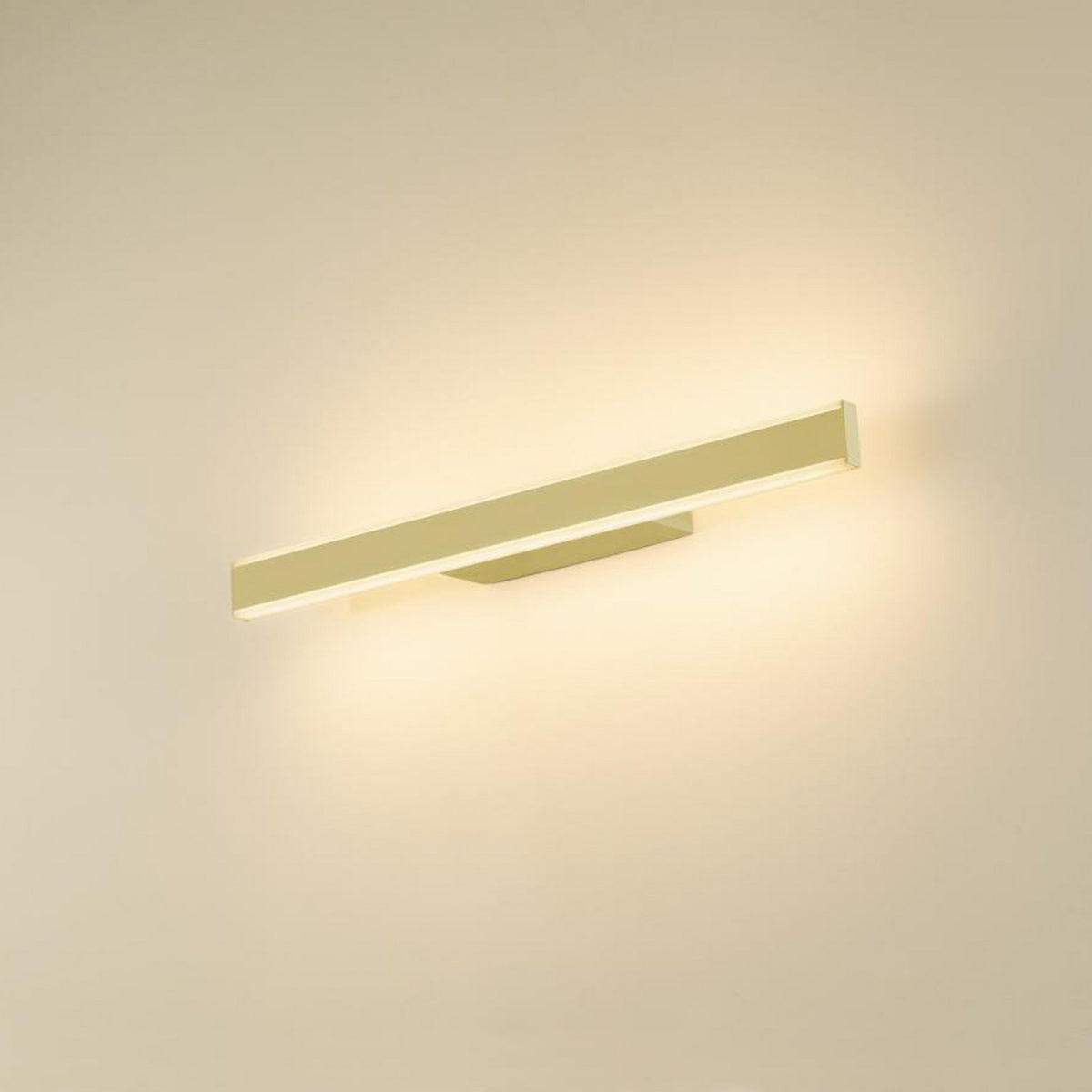 SLV Wandleuchte Badlampe LED One Linear messing Aluminium Acryl 52 cm - 4024163292450