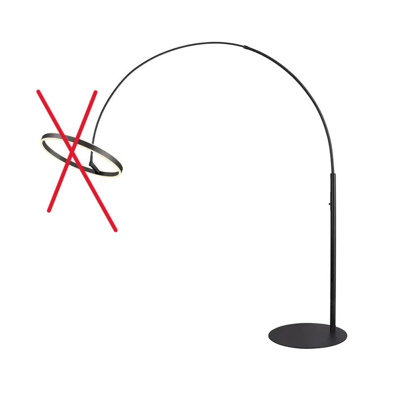 SLV Stehlampe Standlampe LED Leuchte Bow One schwarz SIEHE TEXT/FOTO - 4024163265546