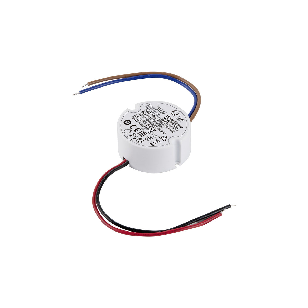 SLV Treiber Ersatzteil LED Treiber Stromversorger rund weiss Zubehör - 4024163297400