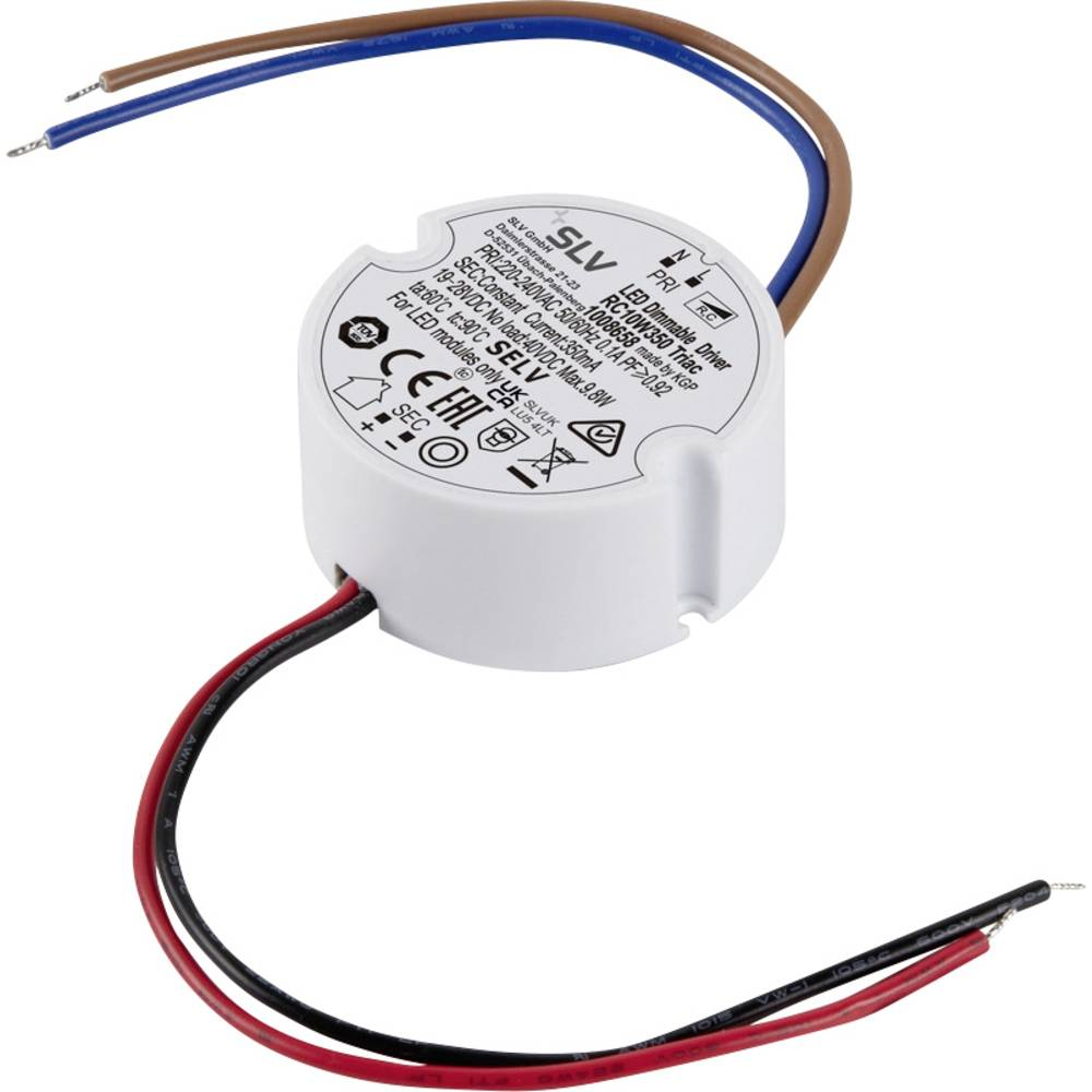 B-Ware Slv Led Treiber Konstantstrom Driver 10 W 350m A Dimmbar Weiß 10 Stück - 4024163297417