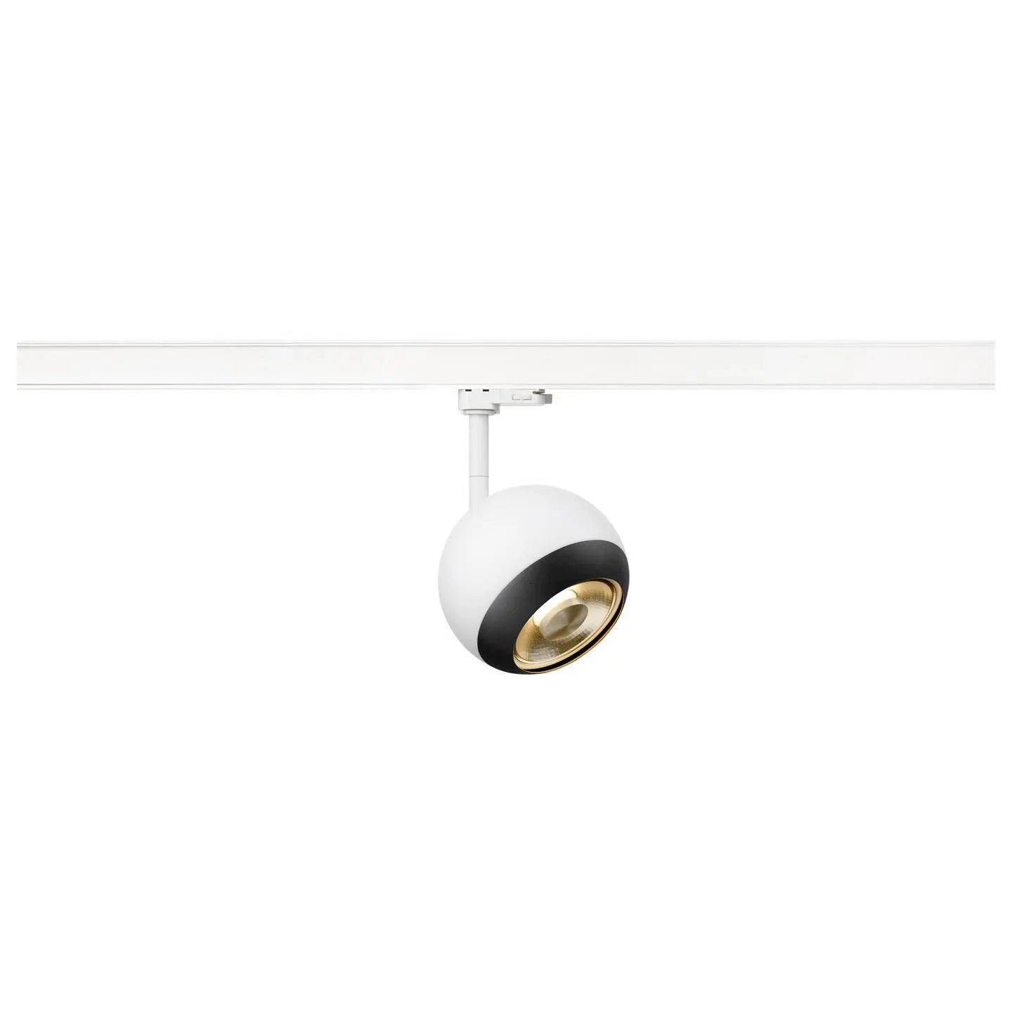 B-Ware Slv Spot Schienenstrahler Light Eye 3phasig Gu10 Led Weiß 150 Mm Drehbar 3 Stück - 4024163295413