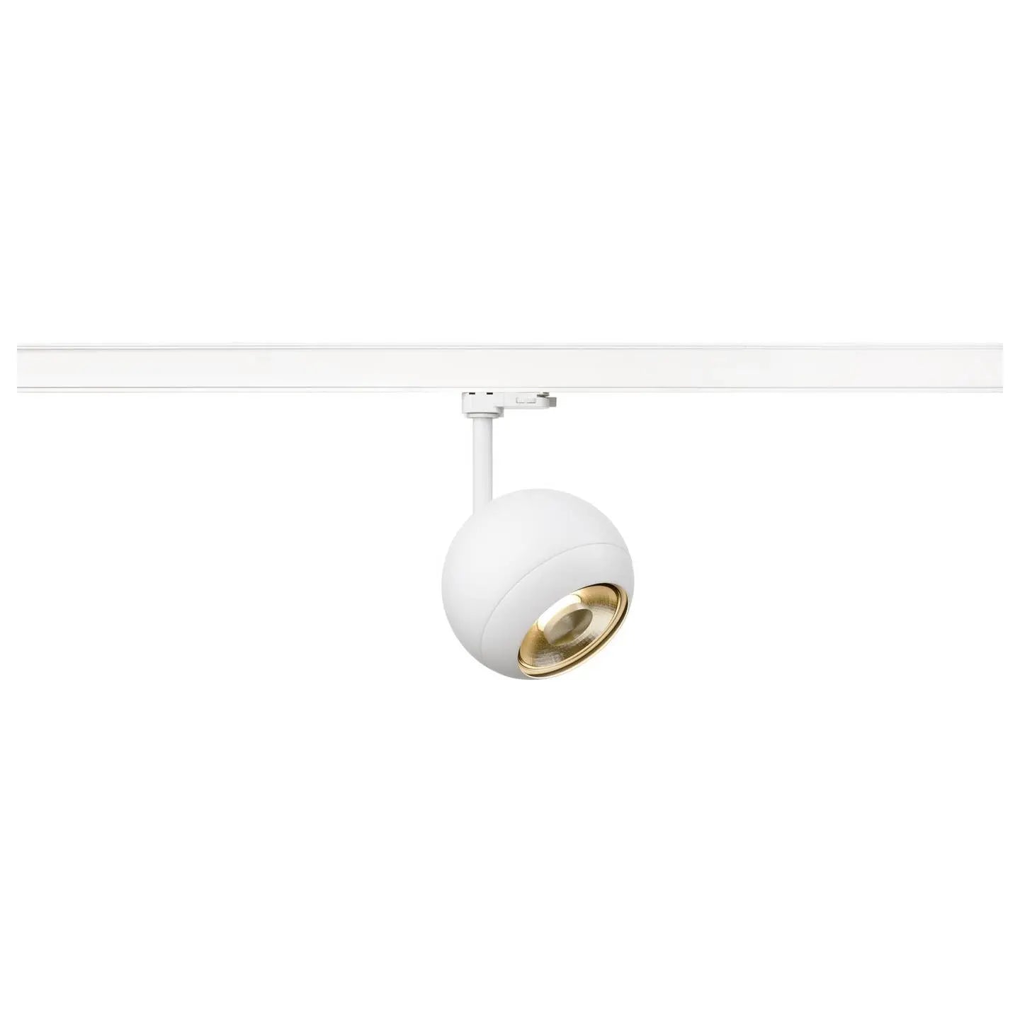 B-Ware Slv Spot Schienenstrahler Light Eye 3phasig Gu10 Led Weiß 150 Mm Drehbar 3 Stück - 4024163295413
