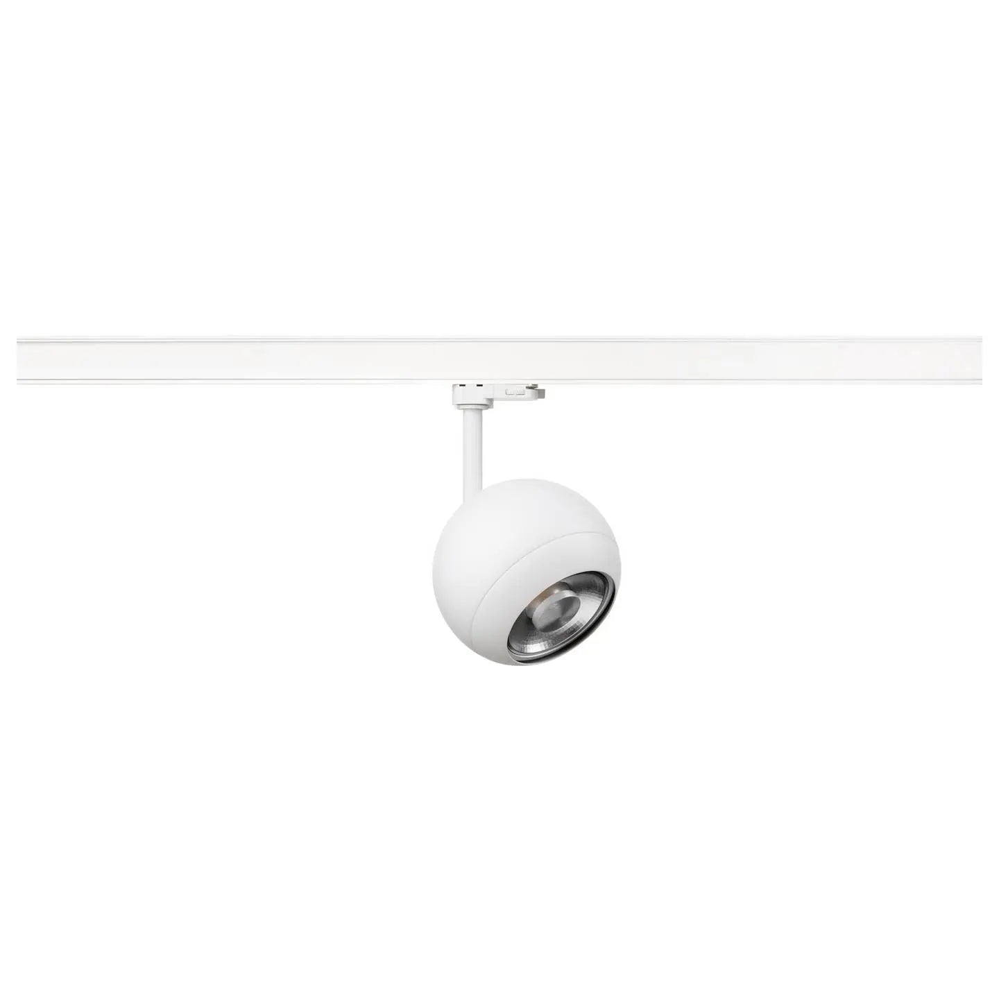 B-Ware Slv Spot Schienenstrahler Light Eye 3phasig Gu10 Led Weiß 150 Mm Drehbar 3 Stück - 4024163295413