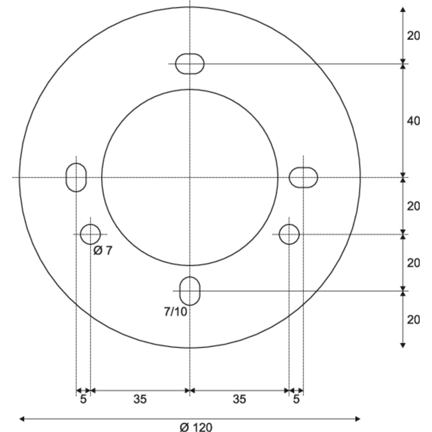 Slv M Pol S Leuchtenkopf Lampenkopf Led Anthrazit Pollerleuchte Zylinderform B-Ware - 4024163266536