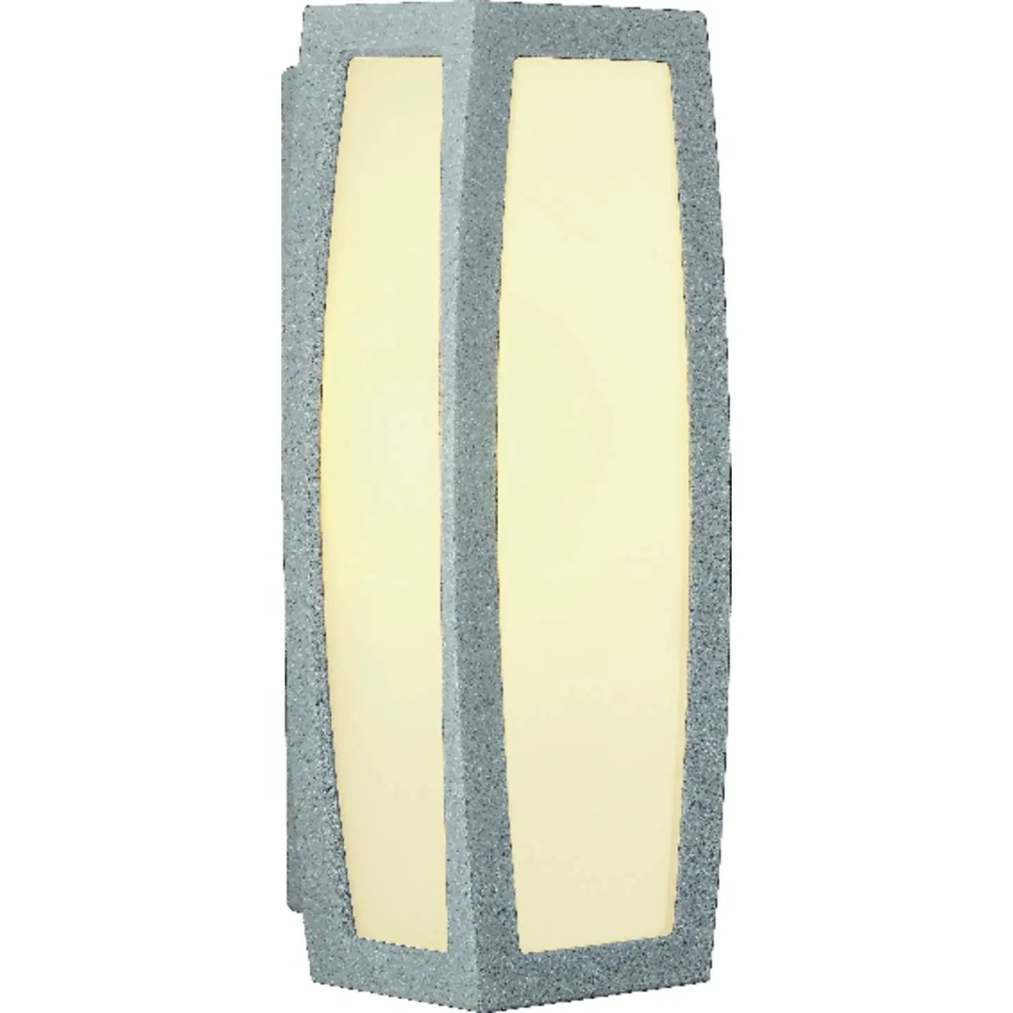 B-Ware Slv Außenwandleuchte Wandlampe Meridian Led Energiesparlampe E27 Silber Grau - 4024163123884